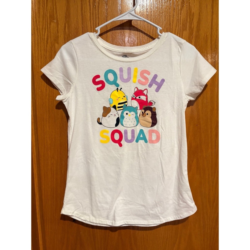 Original Squishmallows Squish Squad Girls T-Shirt Size XL (14/16) - NWOT
